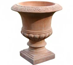 Dehner Terrakotta-Pokal, rund, ca. Ø32 cm