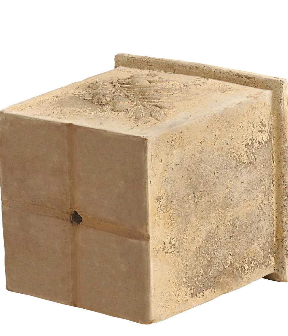 Dehner Terrakotta-Topf, quadratisch, terrakotta-antik