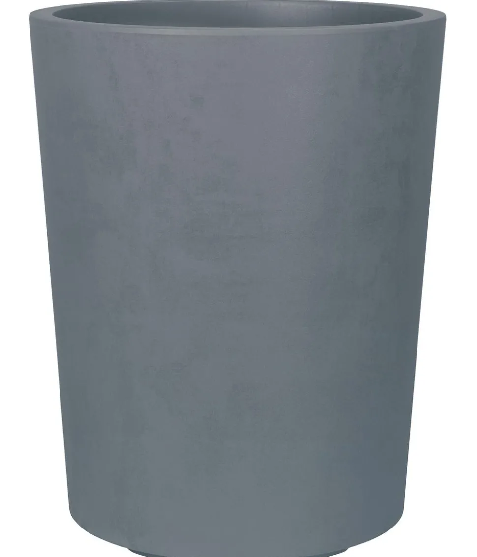 Deroma Kunststoff-Topf Millenium mit Wasserreservoir, rund, ca. Ø43,5/H53,5 cm