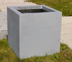 Eastwest Fiberglas-Pflanzkübel Supremo, quadratisch