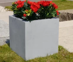Eastwest Fiberglas-Pflanzkübel Supremo, quadratisch