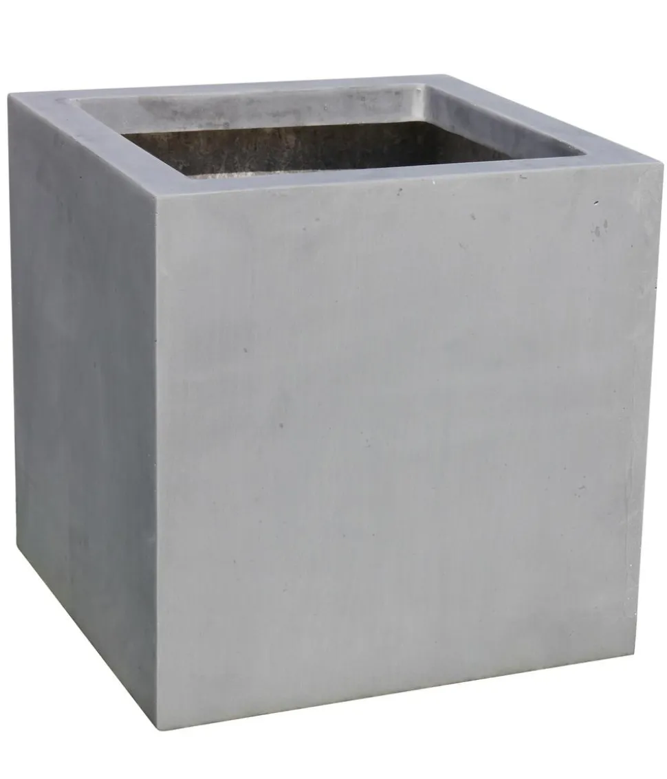 Eastwest Fiberglas-Pflanzkübel Supremo, quadratisch