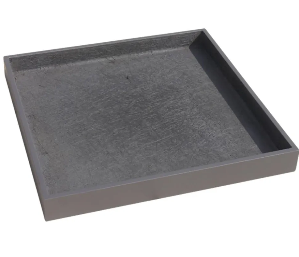 Eastwest Fiberglas-Untersetzer Bassin, quadratisch