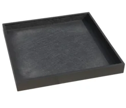 Eastwest Fiberglas-Untersetzer Bassin, quadratisch