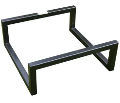 Eastwest Metall-Untergestell für Pflanzkübel, quadratisch, schwarz, ca. B50/H15/T50 cm