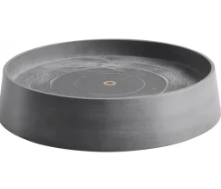 Ecopots Kunststoff-Untersetzer Oslo, rund, mit Rollen