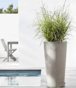 Ecopots Kunststoff-Topf Amsterdam hoch, rund