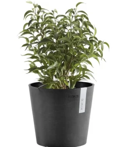 Ecopots Kunststoff-Topf Amsterdam Mini, rund, ca. Ø17/H14,7 cm