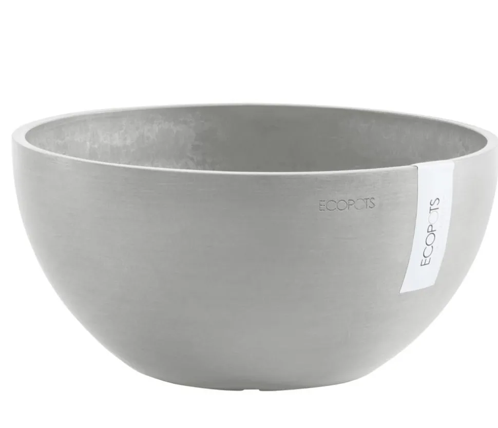 Ecopots Kunststoff-Topf Brussels, rund