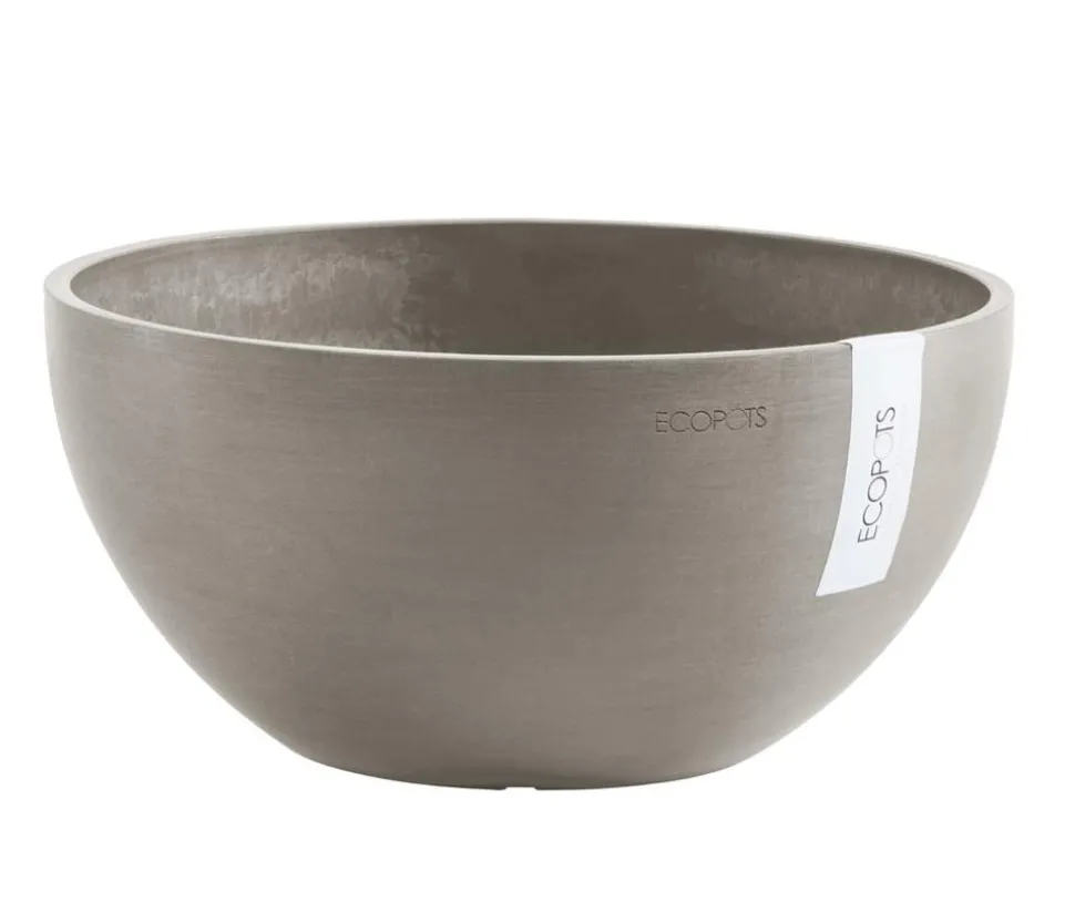 Ecopots Kunststoff-Topf Brussels, rund