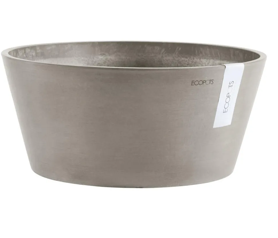 Ecopots Kunststoff-Topf Frankfurt, rund