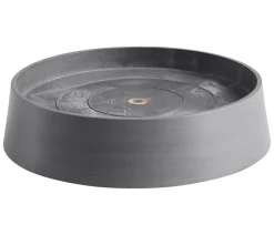 Ecopots Kunststoff-Untersetzer Oslo, rund, mit Rollen