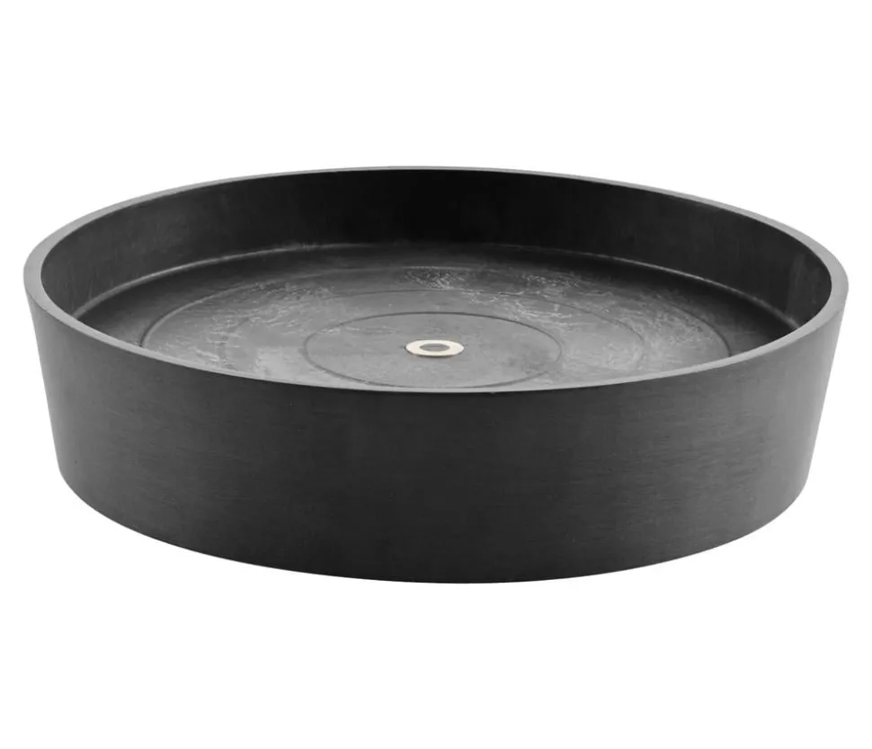 Ecopots Kunststoff-Untersetzer Amsterdam, rund, mit Rollen