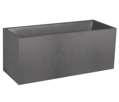 EDA Kunststoff-Kasten Basalt, anthrazit, rechteckig, ca. B99,5/H43,5/T39,5 cm
