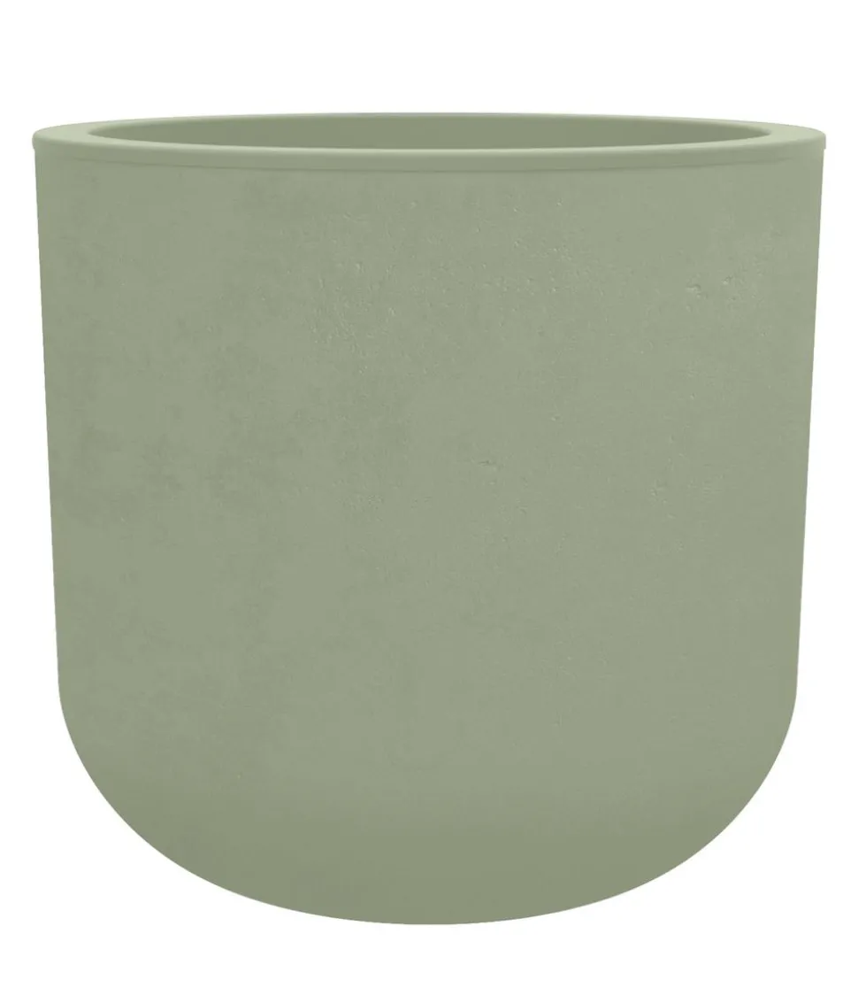 EDA Kunststoff-Topf Basalt Up, rund