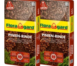 Floragard Pinienrinde 25-40 mm, 2 x 60 l