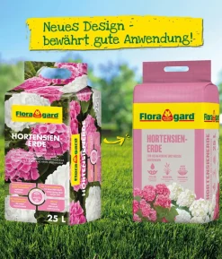 Floragard Hortensienerde, 3 x 25 l