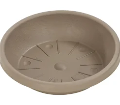 Geli Kunststoff-Untersetzer Cylindro, rund, taupe