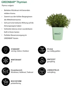 GREENBAR® Kräuter-Set Vielfalt, 9-teilig