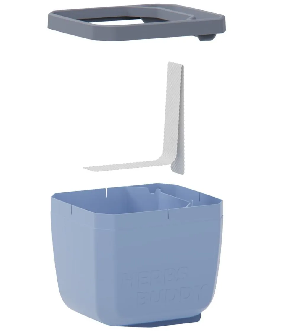 Gusta Garden Kräutertopf Herbs Buddy, ca. B16/H14/T14 cm, 3er-Set