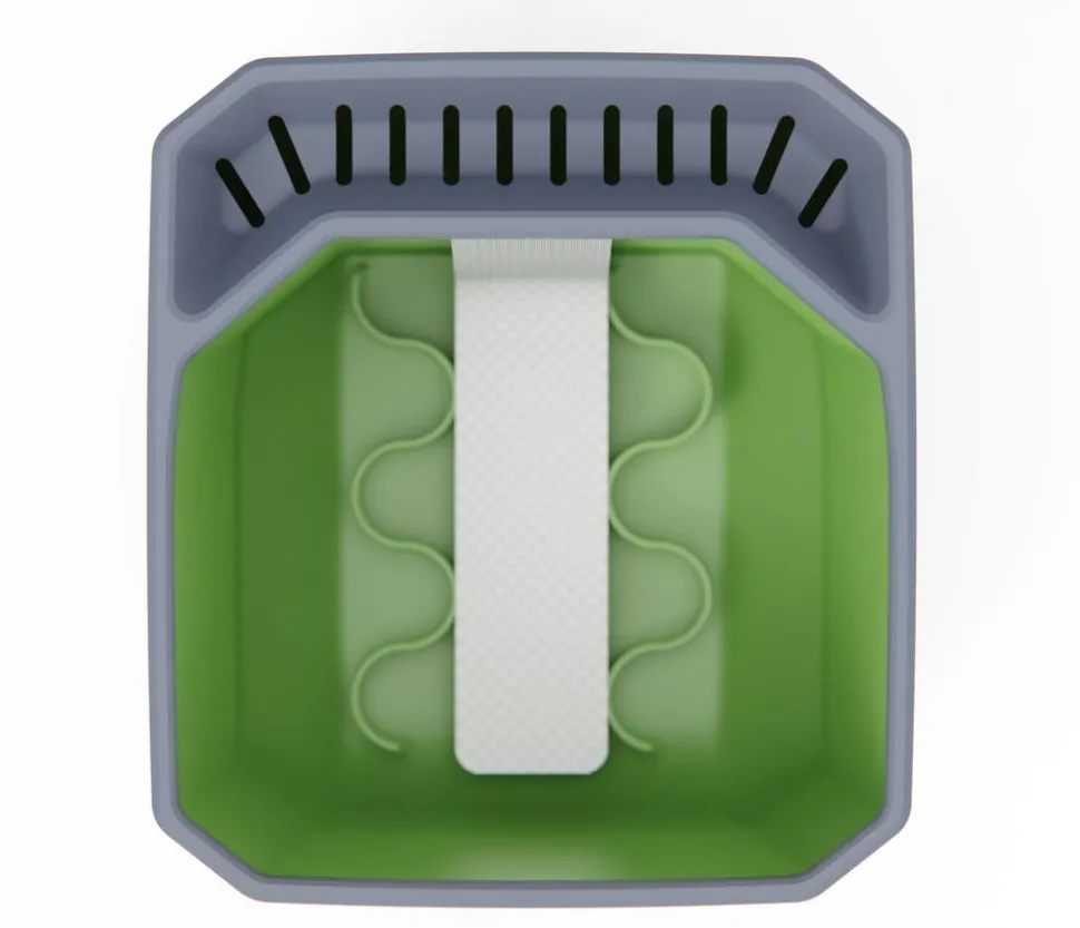 Gusta Garden Kräutertopf Herbs Buddy, ca. B16/H14/T14 cm, 3er-Set