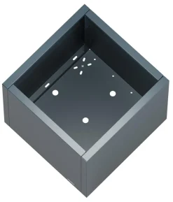 Herstera Metall-Pflanzkasten Cube LED, quadratisch, anthrazit