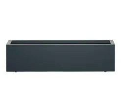 Herstera Metall-Pflanzkasten Cube Xic LED, rechteckig, anthrazit
