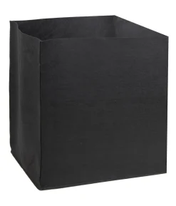 Herstera Filz-Pflanztasche, quadratisch, schwarz