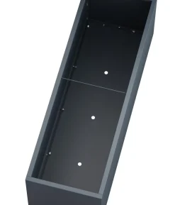 Herstera Metall-Pflanzkasten Cube mit Verbindungsstück, rechteckig, anthrazit