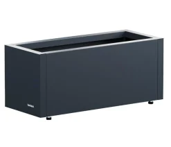 Herstera Metall-Pflanzkasten Cube Balcony, rechteckig, anthrazit