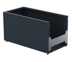 Herstera Metall-Pflanzkasten Cube LED mit Verbindungsstück, anthrazit