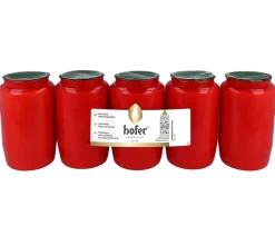 Hofer Kompositions-Öl-Licht Nr. 3, rot, 5er-Set