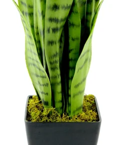 I.GE.A. Kunstpflanze Sansevieria im Kunststoff-Topf, ca. H75 cm