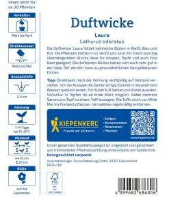 Kiepenkerl Saatgut Balkon-Duftwicke Laura