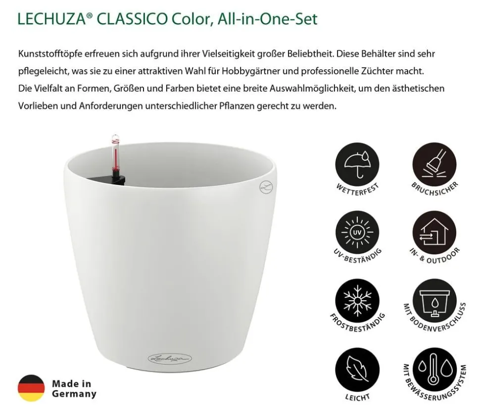 LECHUZA® CLASSICO Color, All-in-One-Set