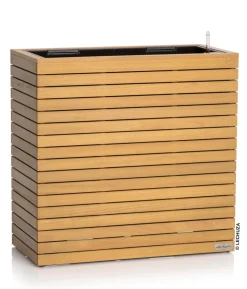 LECHUZA® Holz-Kasten PALO Natural Wood 80, rechteckig