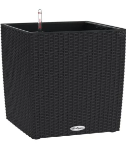 LECHUZA® Kunststoff-Topf Cube Cottage, quadratisch