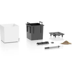 LECHUZA® Kunststoff-Topf Cube, rechteckig