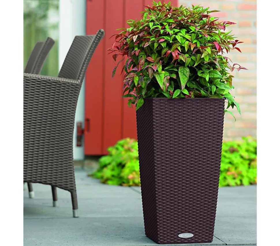 LECHUZA® Kunststoff-Topf Cubico Cottage, konisch