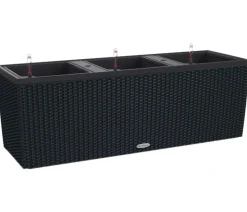 LECHUZA® Polyrattan-Kasten Trio Cottage, rechteckig