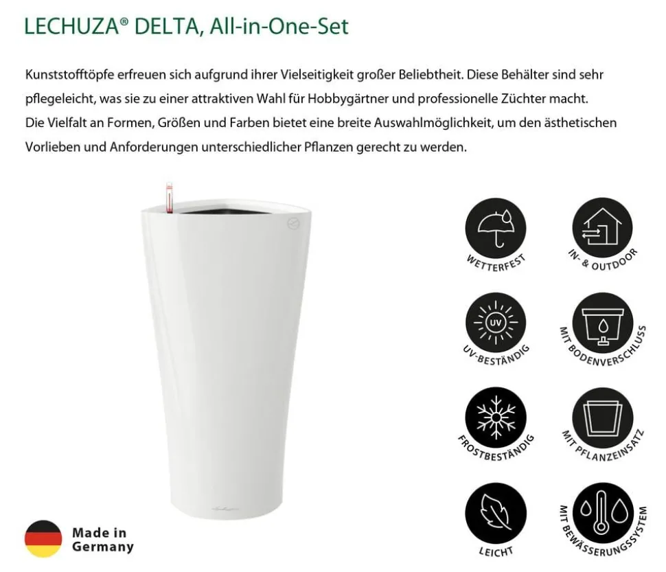 LECHUZA® DELTA, All-in-One-Set