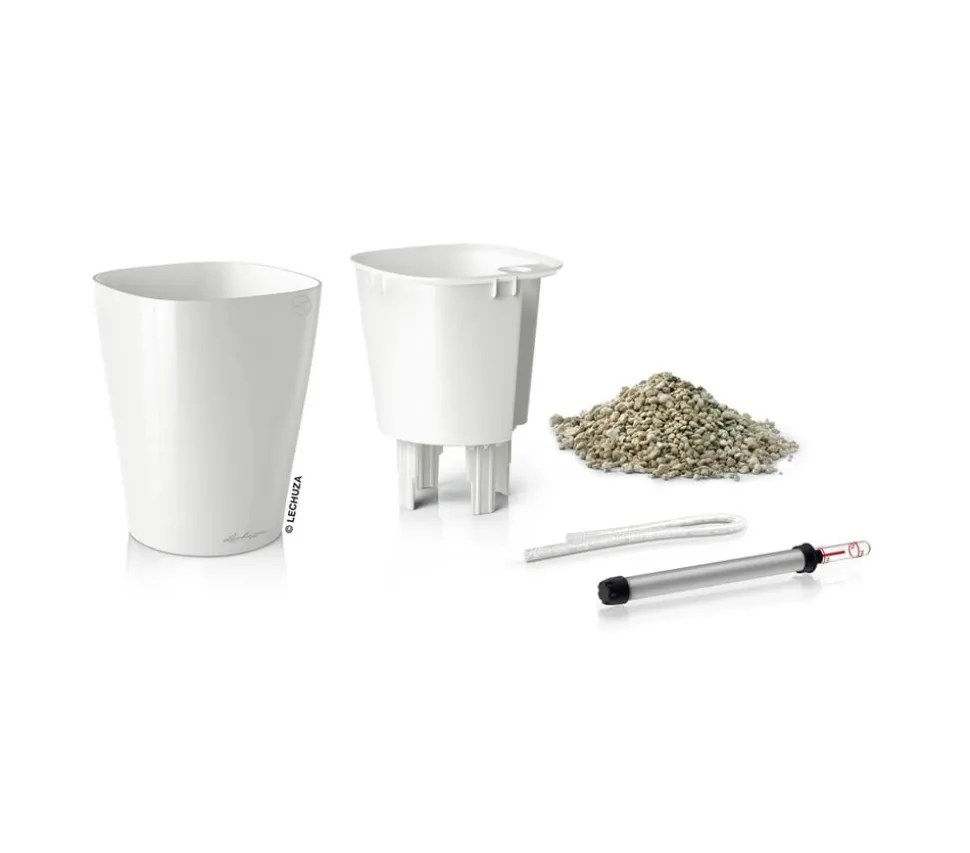 LECHUZA® DELTINI, All-in-One-Set, hochglanz