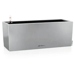 LECHUZA® Edelstahl-Kasten Balconcera Steel, rechteckig