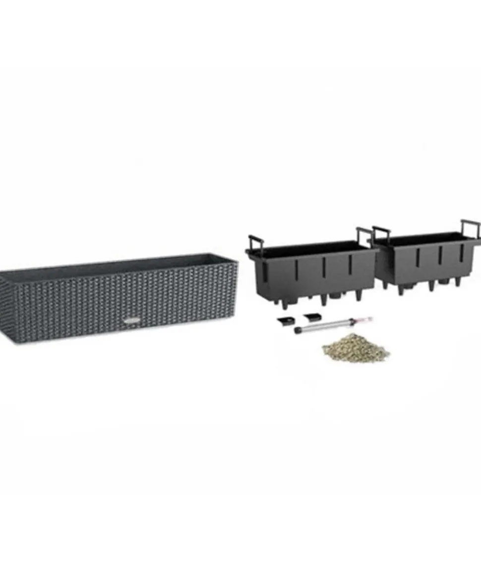 LECHUZA® Kunststoff-Kasten Balconera Cottage, rechteckig