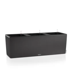 LECHUZA® Kunststoff-Kasten Trio Stone, rechteckig, ca. B100/H34,5/T32,5 cm
