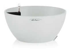 LECHUZA® Kunststoff-Schale 'Cubeto Stone', rund