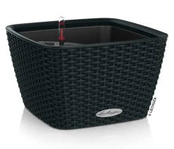 LECHUZA® Kunststoff-Topf Bacino Cottage inkl. Pflanzeinsatz, konisch, ca. B31/H19,5/T31 cm