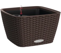 LECHUZA® Kunststoff-Topf Bacino Cottage, quadratisch, ca. B30/H18/T30 cm