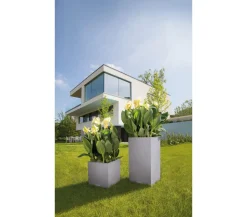 LECHUZA® Kunststoff-Topf Canto Stone, quadratisch