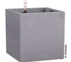 LECHUZA® Kunststoff-Topf Canto Stone, quadratisch